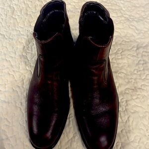 Men’s CAT steel toed work Boots  size 12 wide
  Barely worn. 
stk #P90478